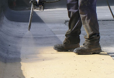 Coating systems over Waco spray foam roof systems